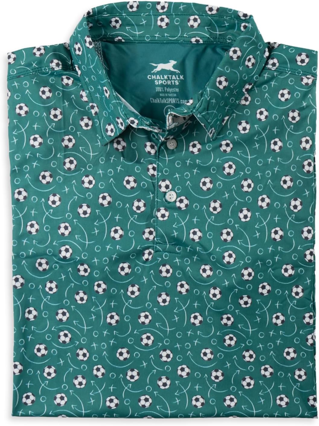 ChalkTalkSPORTS Soccer Short Sleeve Polo Shirts - Mens Soccer Performance Sport Polo - Youth & Adult Sizes