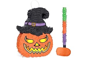 Fall Festival Fruity Monster Pinata - Halloween Trick-or-Treat Party Favor - Halloween Pinata Game