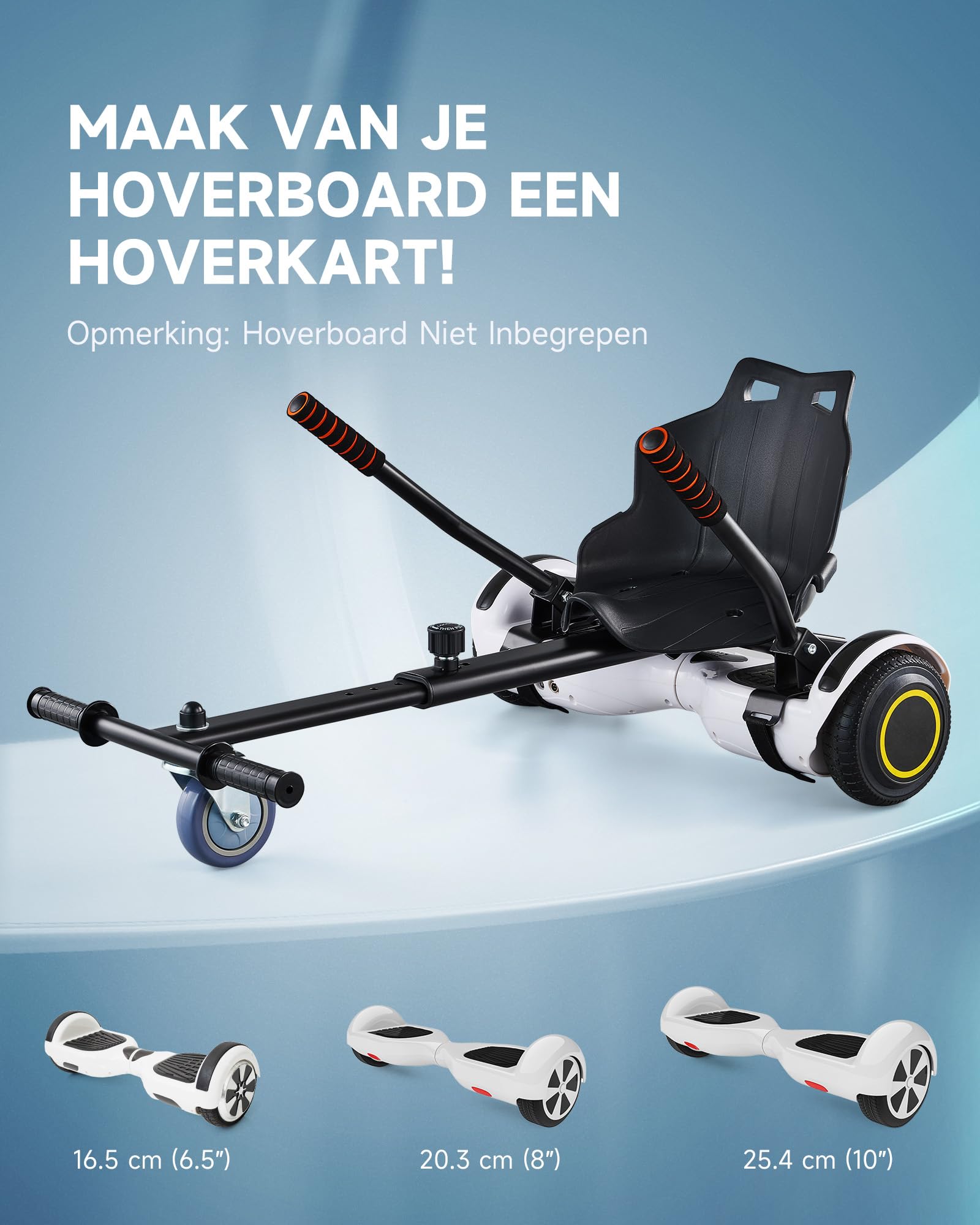 CO-Z Hoverboard Sitz Hoverkart Gokart Sitz für 6,5 Zoll 8,5 und 10 Zoll Hoverboards Sitzscooter Sitz für Self-Balancing Scooters