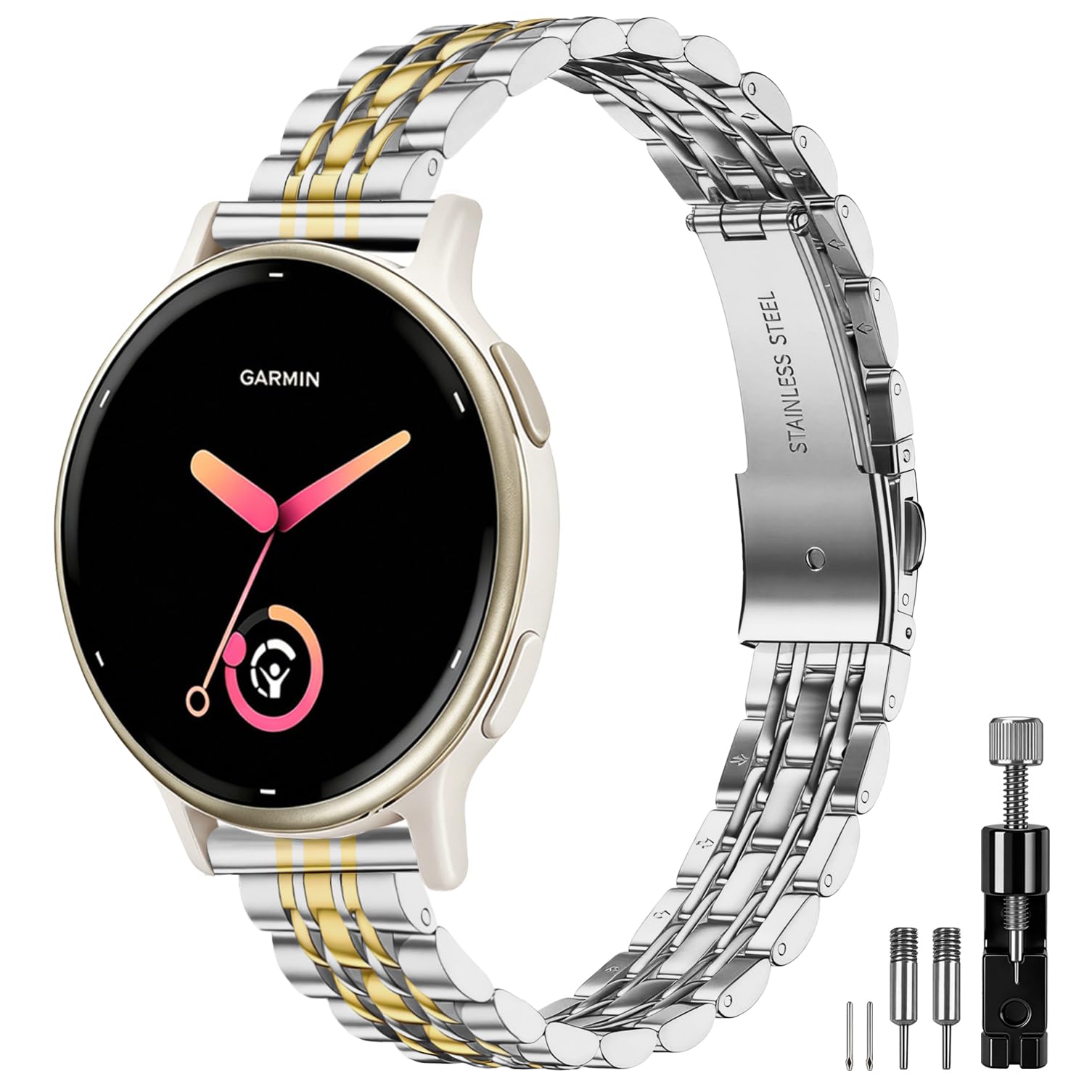 Watch Band for Garmin Vivoactive 5/6/Forerunner 165/55/70/170
