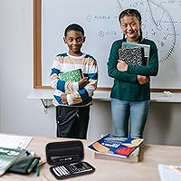 Vista 7 de khanka Funda de transporte para Texas Instruments TI-30Xa / TI BA II Plus/TI-30XIIS /Casio FX-991EX / fx-115ES Plus calculadora