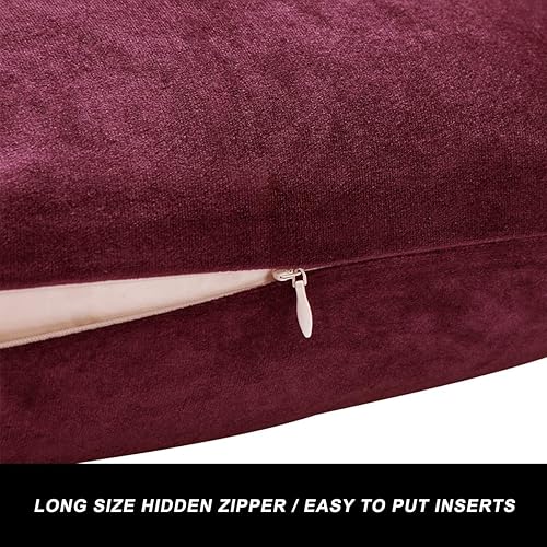 Vista 199 de GIGIZAZA - Juego de 2 fundas de almohada decorativas de 18 x 18 pulgadas, fundas de almohada cuadradas de terciopelo verde azulado pavo real