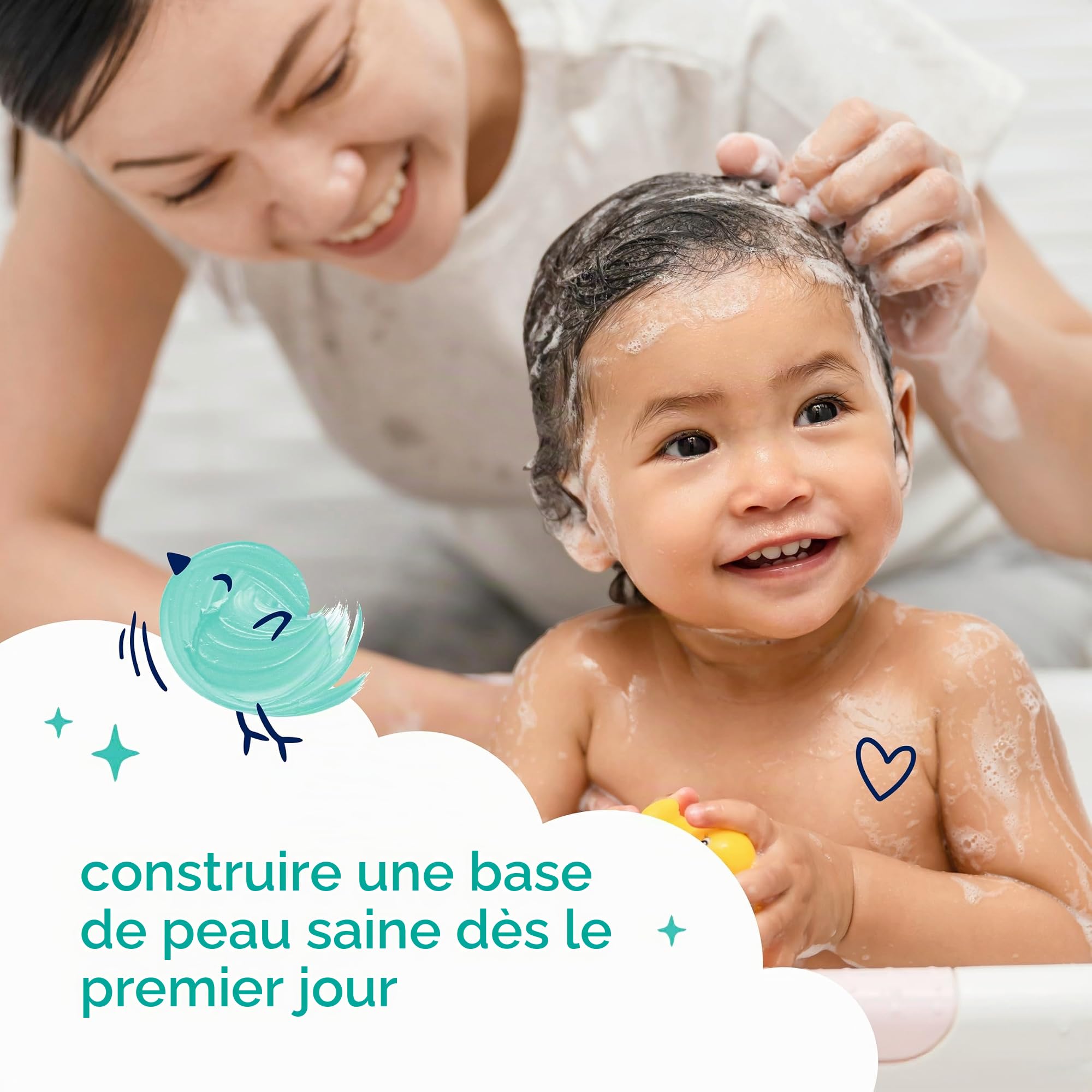 Baby Dove Sensitive Skin Care Baby Wash For Baby Bath Time Fragrance Free Moisture Fragrance Free and Hypoallergenic, Washes Away Bacteria 13 oz