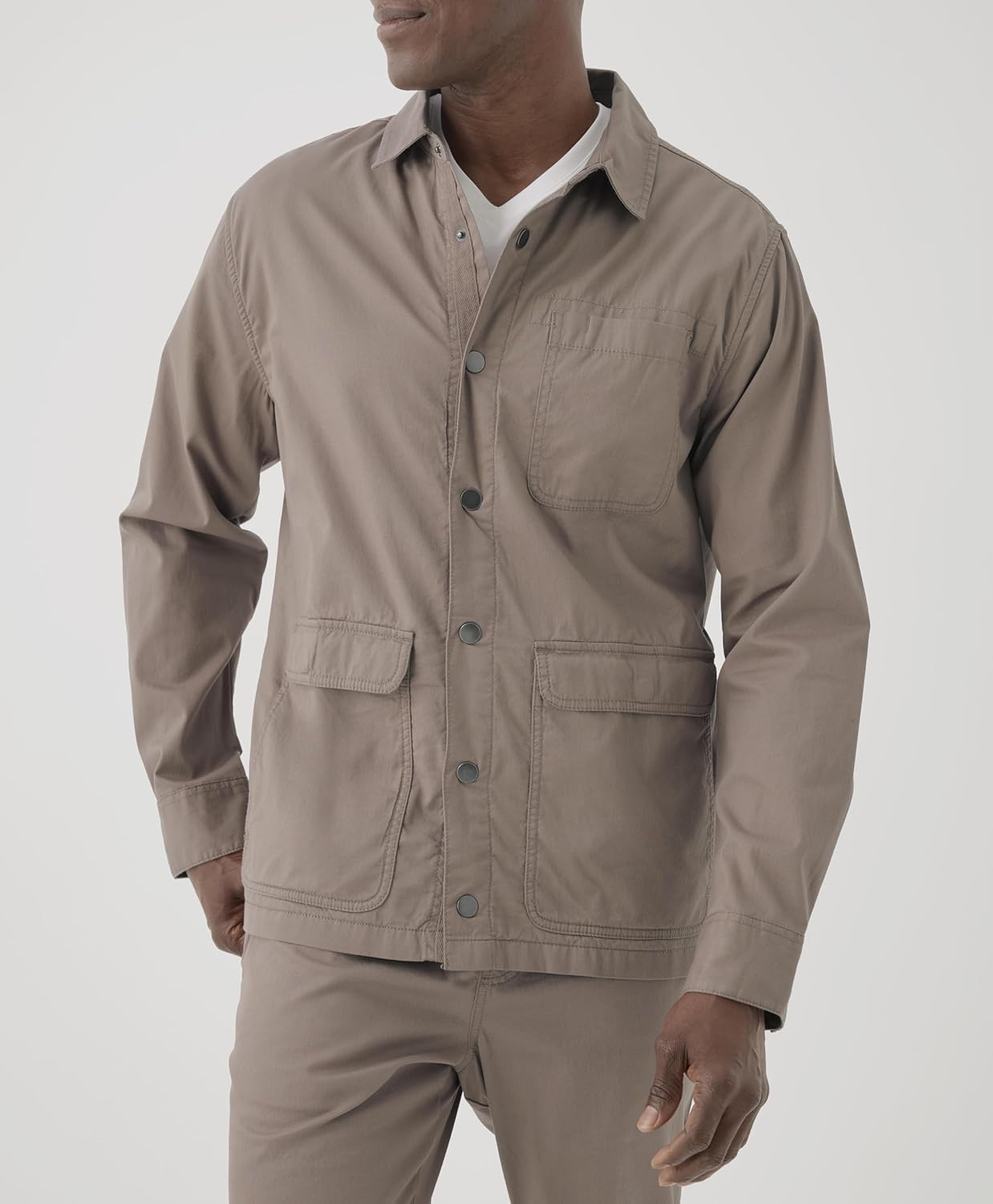 Pact Organic Cotton Men's Flannel Lined Jacket - Image 2