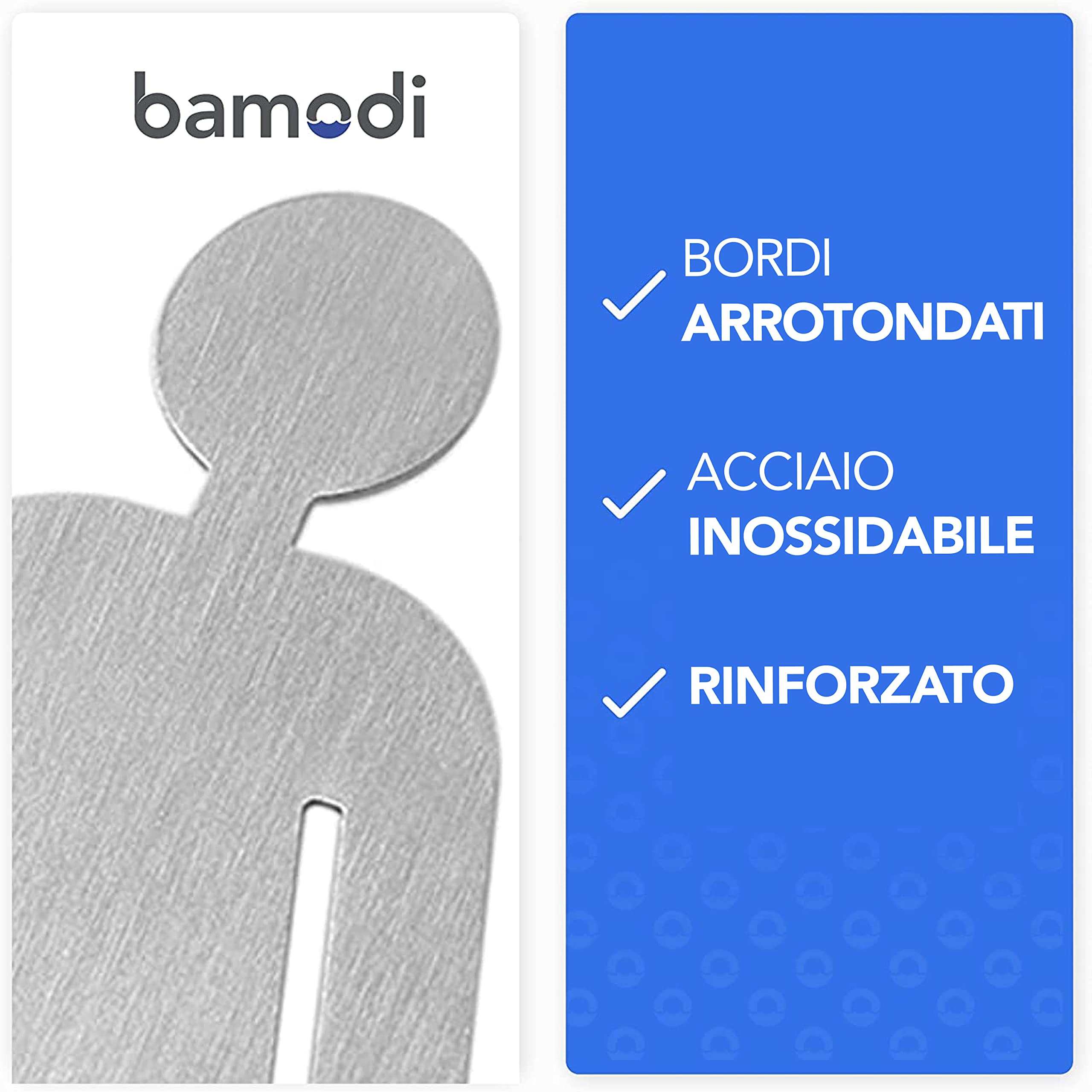 Adesivi per Porta bagno Bamodi – Adesivi WC Donna e Uomo – Targa WC – Etichette per bagno – Etichette adesive per toilette per uomo e per donna – Set Adesivo bagno – 5 cm x 11 cm