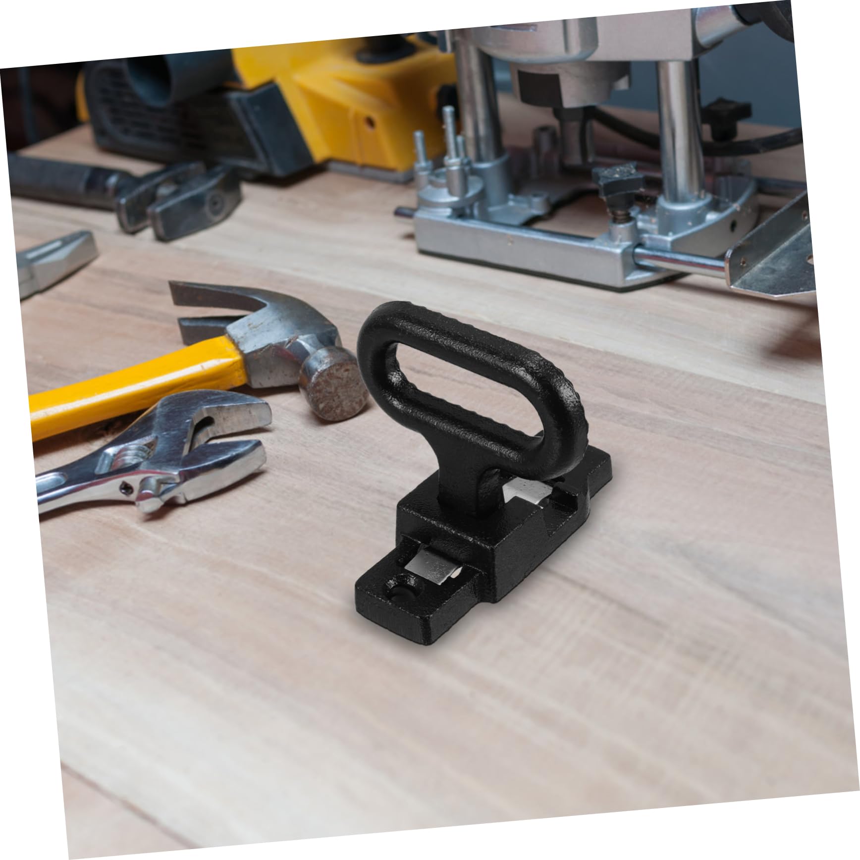 SHINEOFI Pedana Pieghevole Antiscivolo in Acciaio per Truck Nero | Accessori Inclusi per Installazione Semplice, Finitura in Stile Acciaio, Design Pieghevole per Uso su Camion