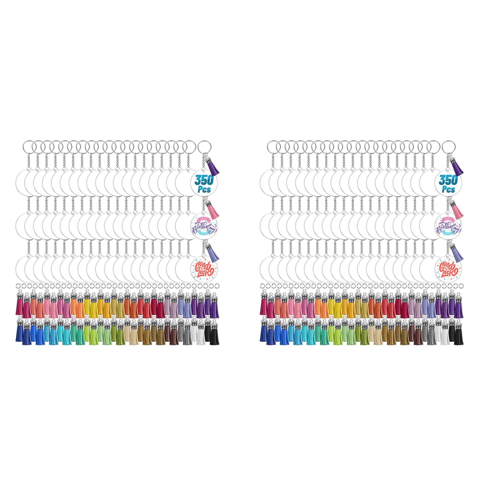 Porte-clés acrylique pour cadeaux de mariage personnalisés et ateliers créatifs en famille