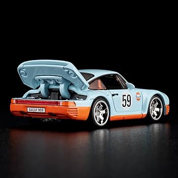RLC限定　ホットウィール　1986 ポルシェ 959 (Gulf) ミニカー RLC Exclusive 1986 Porsche 959 GULF - Its Fun