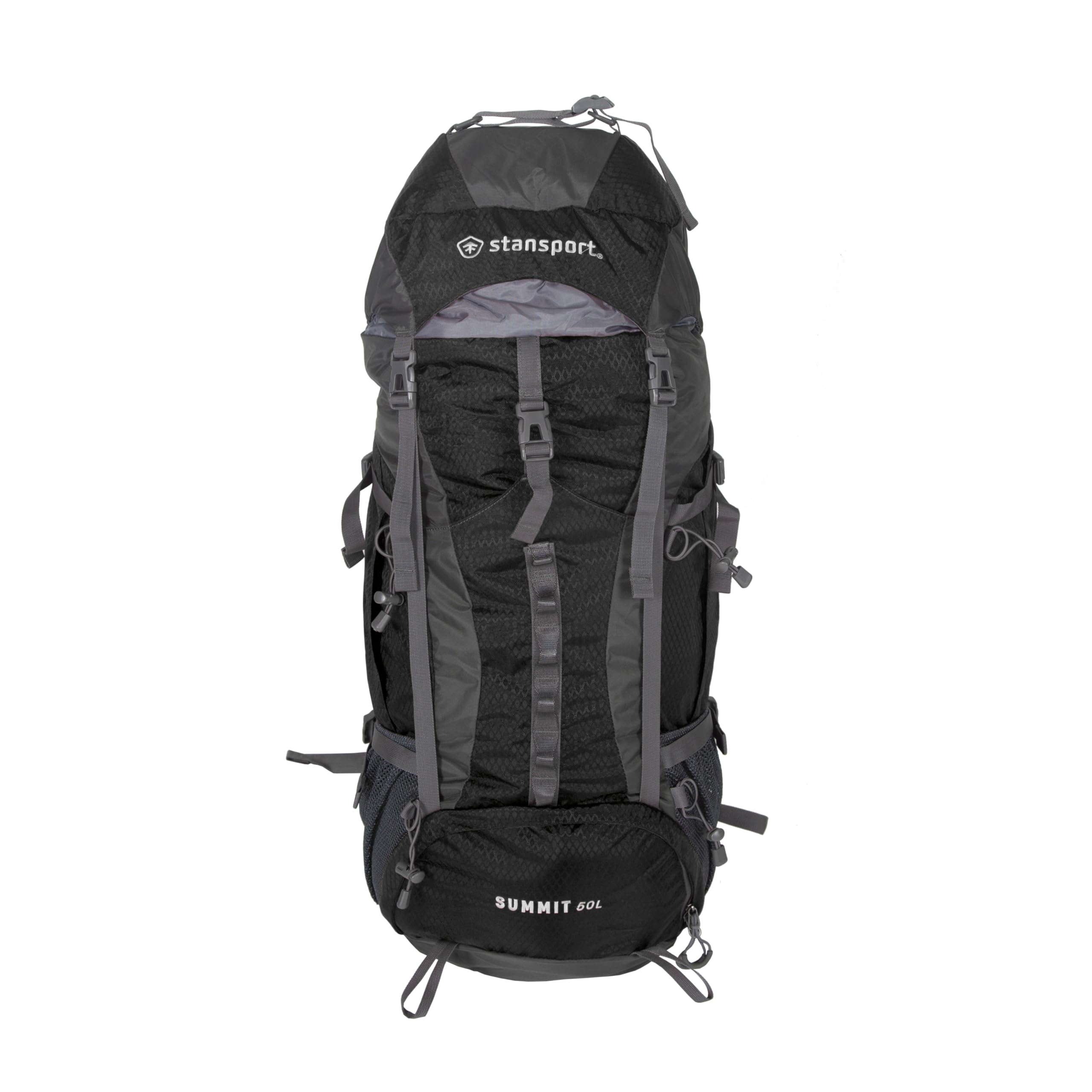 Stansport Internal Frame Pack, 50 Liter - Black, Standard (1015-20)