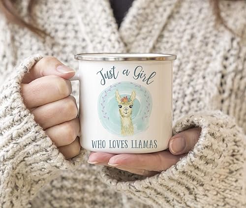 Vista 134 de Andaz Press Taza de café de acero inoxidable con temática de alpaca de llama de 11 onzas, regalo de broma, colorido bohemio con gráficos de llama