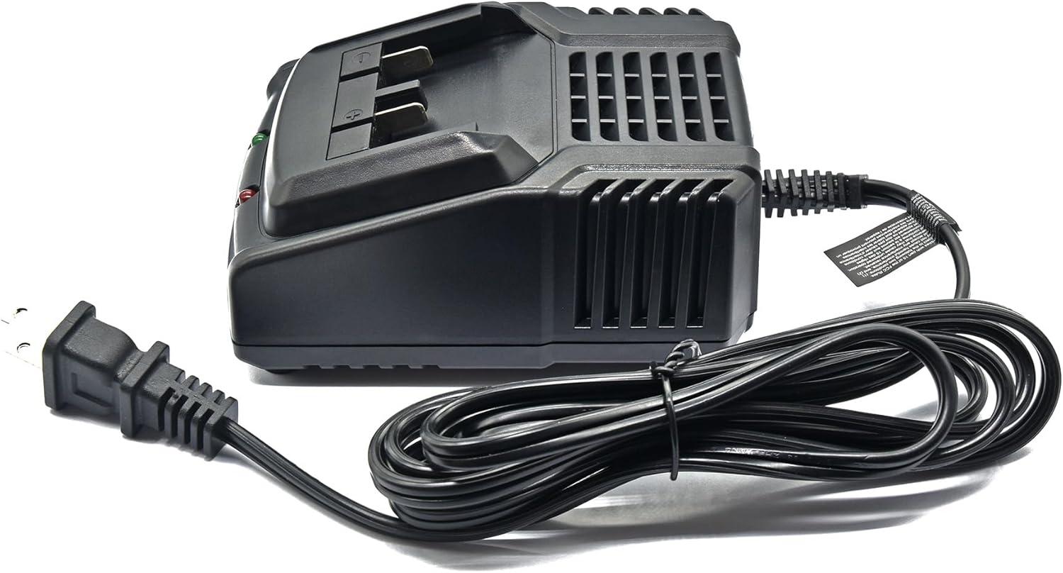 20V Lithium-ion Battery Fast Charger Compatible with HyperTough 20V Rechargeable Batteries