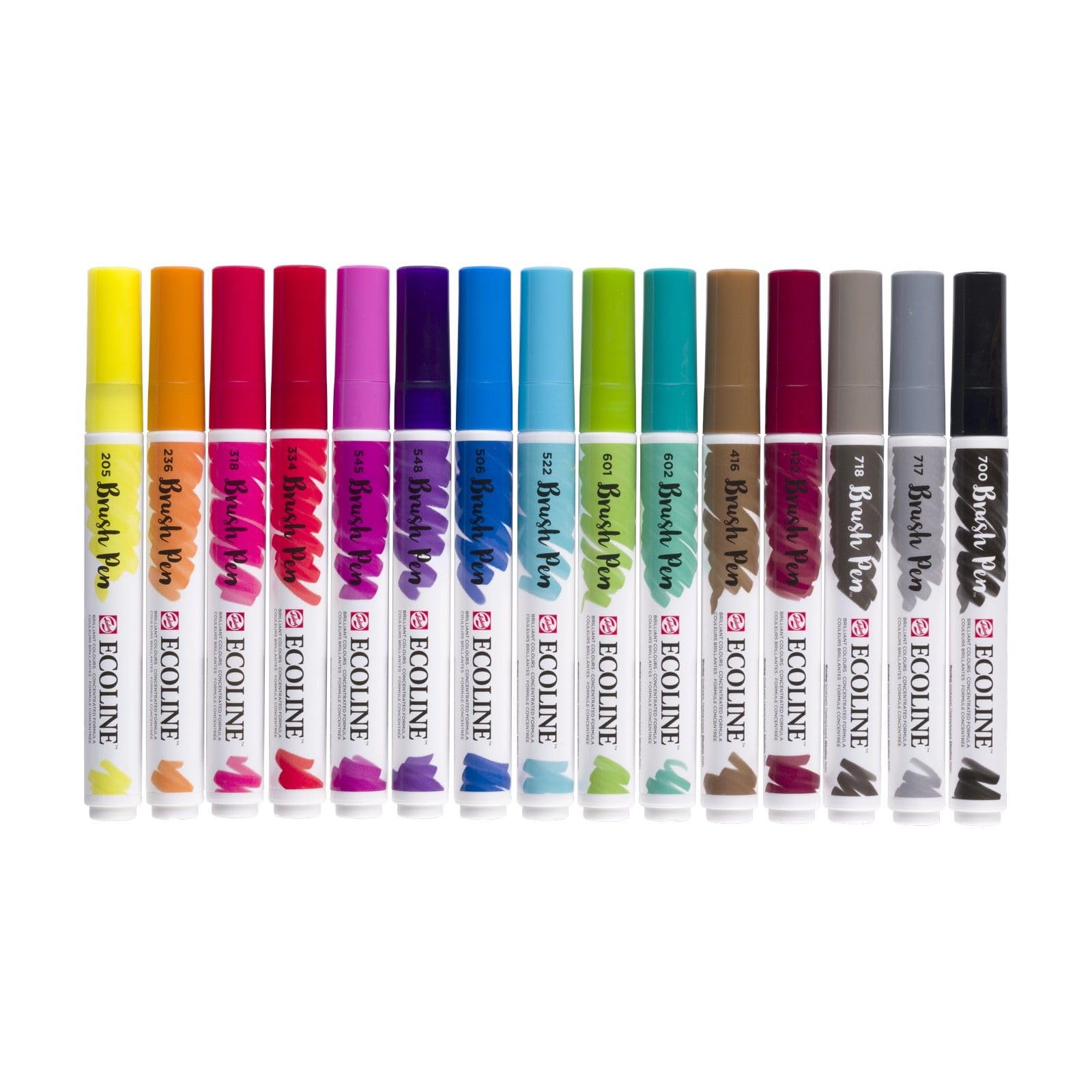 Ecoline TALENS 15 COLORS PASTEL, multicoloured, 15 count (Pack of 1)