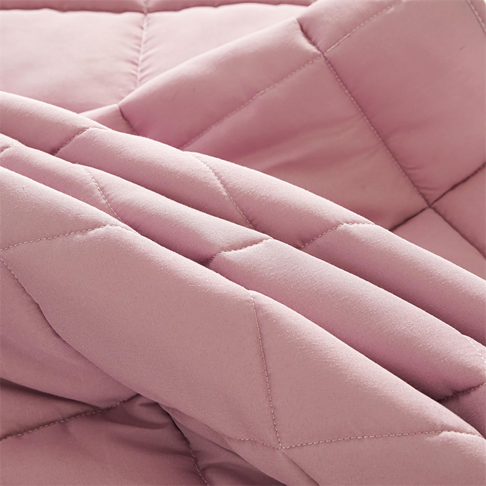 Coprimaterasso 6 Lati con Cerniera, Lavabile Traspirante, Fodera Morbida | Rimovibile in Lavatrice, Traspirante Ipoallergenico, Tasche Profonde 8-30cm, per Casa o Hotel(Rosa,140x200+10cm)