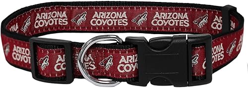 Miniatura 26 de Pets First Collar NHL para perros y gatos. Ajustable, lindo y elegante. ¡El mejor collar para fanáticos del hockey! Anaheim Ducks