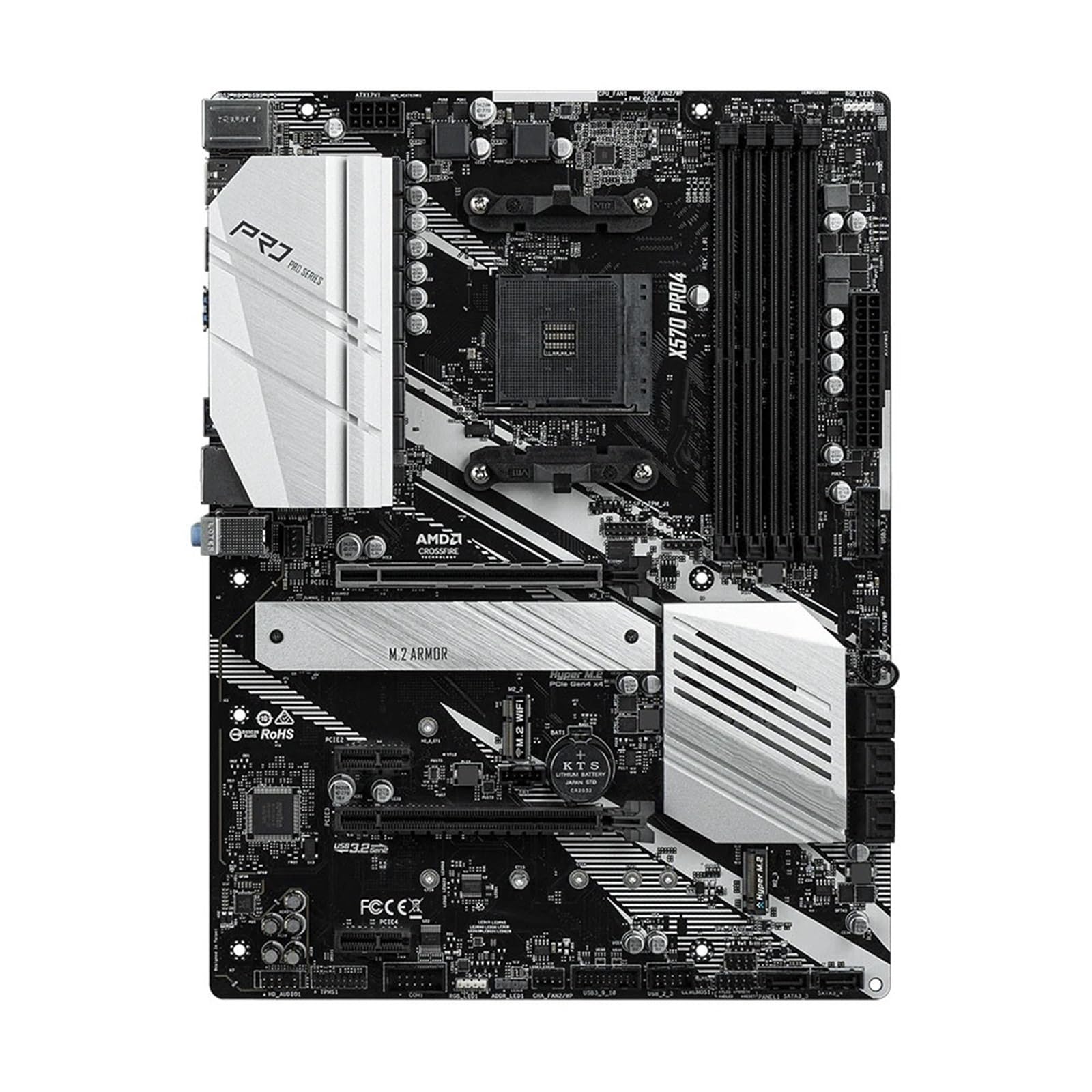 Placa Madre Fit For ASRock X570 PRO4