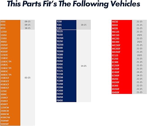 Miniatura 3 de SCAR Tornillo magnético de drenaje de aceite compatible con KTM SX SXF EXC EXCF XC XCW XCF 50 65 85 125 150 250 300 350 450 500 00-23 HUSQVARNA TC