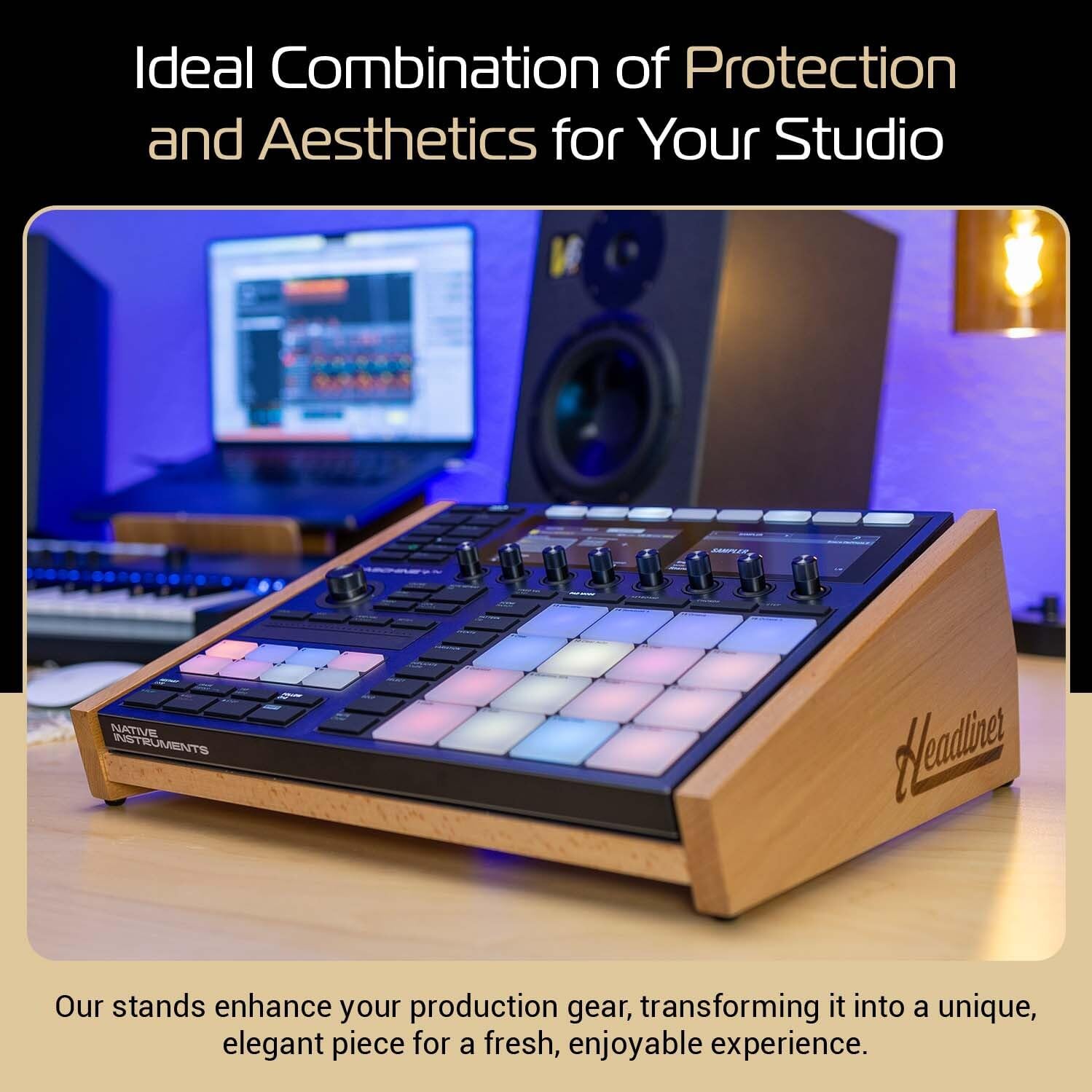 Headliner Catalina Stand Compatible with NI Maschine MK3 and Maschine+