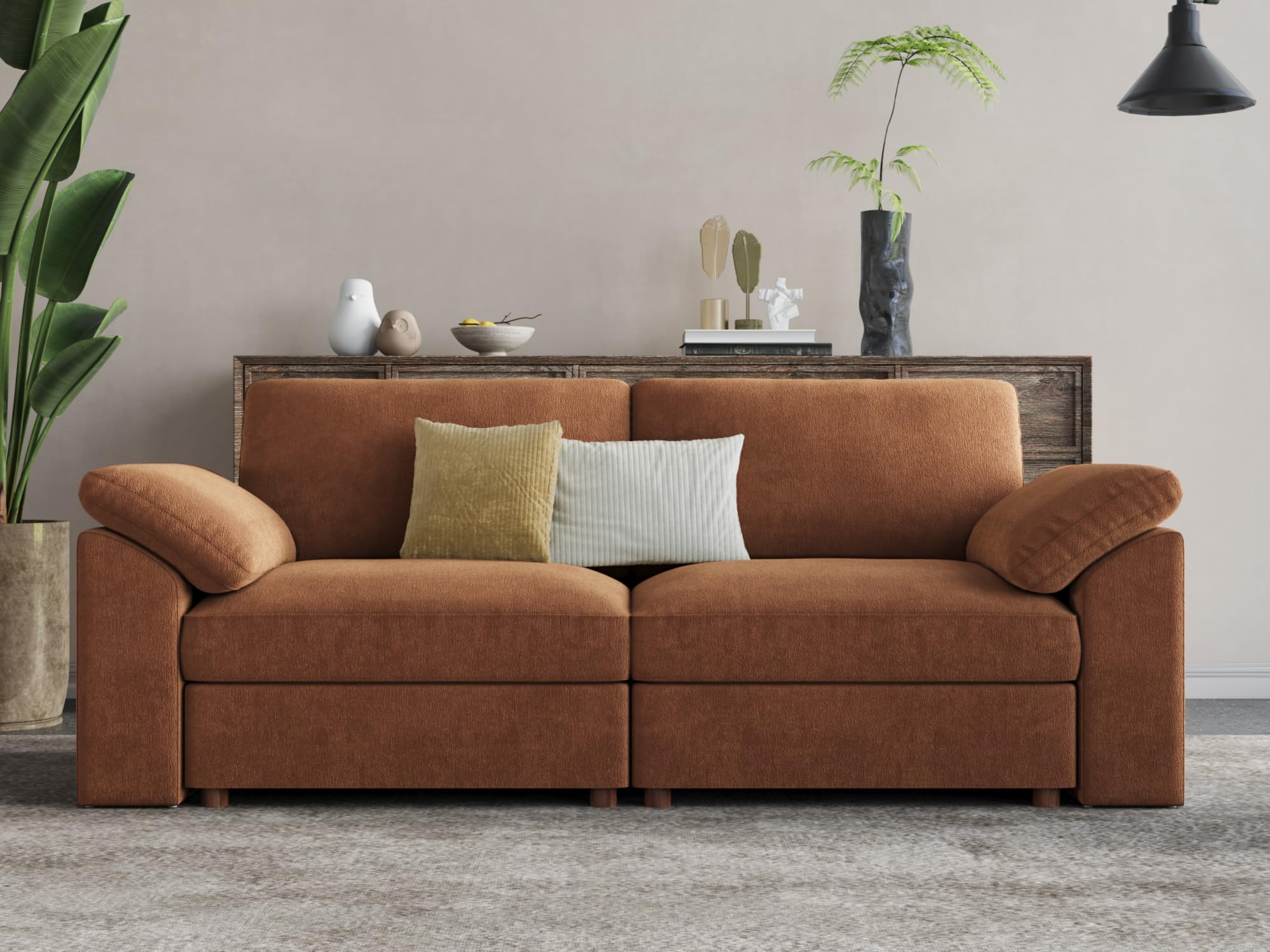 EASE MOOSE Modern Loveseat Sofa for Living Room