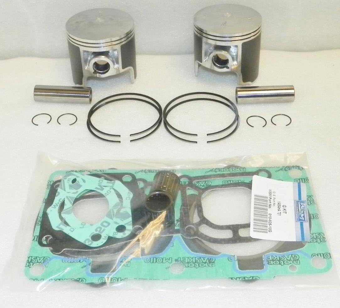RAREELECTRICAL Platinum Rebuild Kit 0.75Mm Over Compatible With Yamaha 700 Super Jet Fx1 Pro Vxr Wave Blaster Raider 61X 701Cc 2-Cyl 2-Stroke 81.75Mm 1993-2017 Replaces 61X-11631-00-93