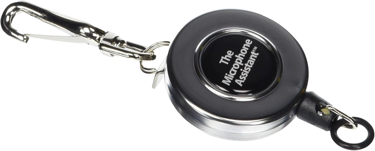 K40 The Microphone Assistant Retractable CB Mic Holder (K40MA), Silver