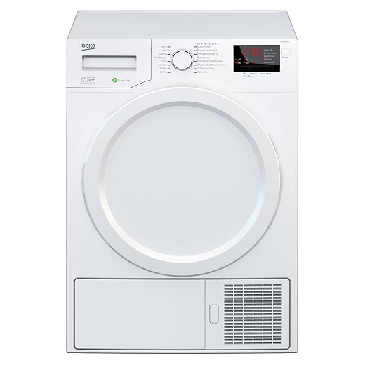 Beko DPS 7405 W3 Wärmepumpentrockner/A++/7kg/Multifunktionsdisplay/Aquawave-Schontrommel/Express-Programm/FlexySense Sensortechnologie/Automatischer Knitterschutz