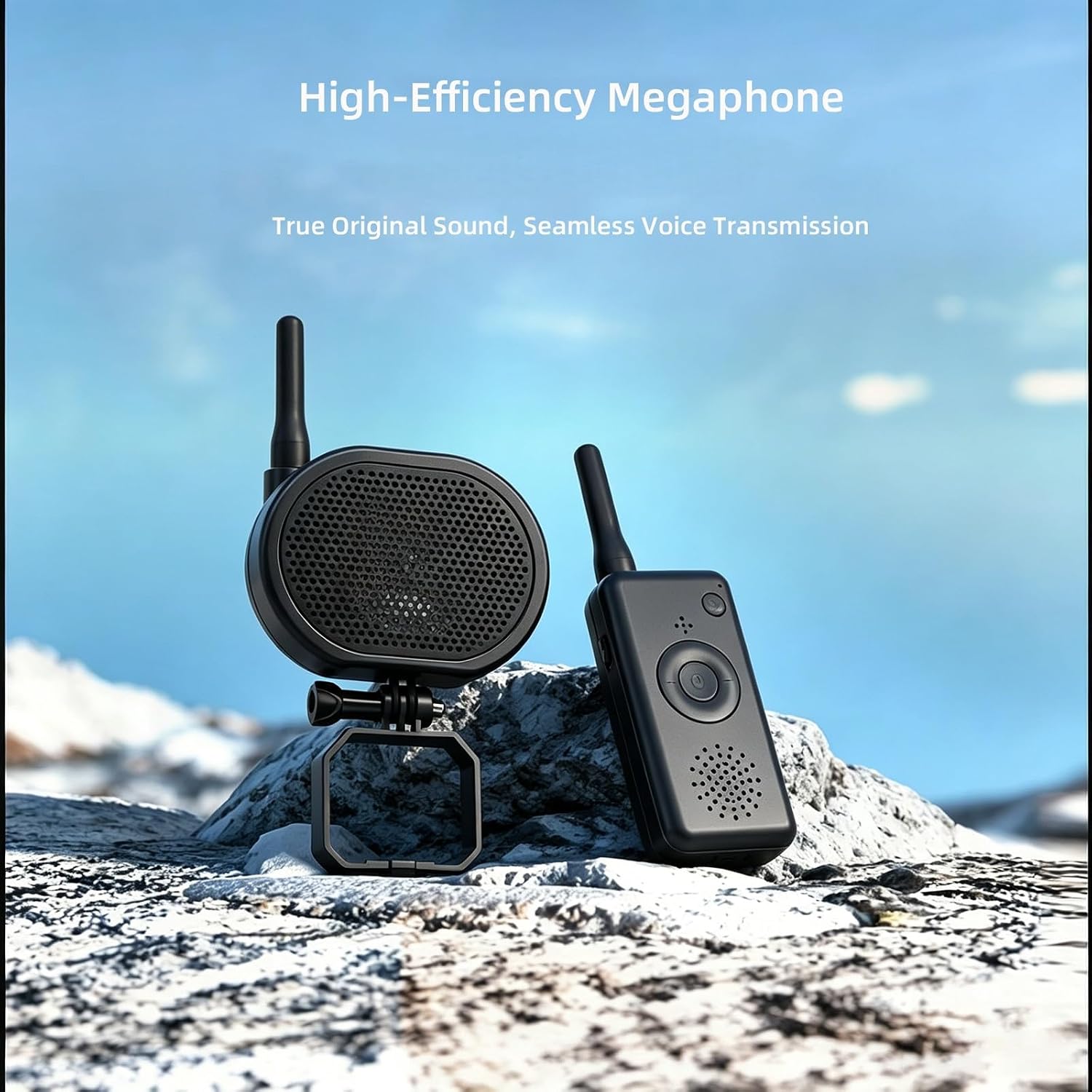 Drone Loudspeaker Announcer, Compatible with DJI LITO 1 X1 Aircraft, Mounted Audio Megaphone, Aircraft Voice Speaker for Patrol/Emergency Broadcasting