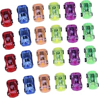 Toyvian 24pcs Mini Toy Pull Back Vehicle Pull Back Car Toys Pull Back Toys Pull Back Car Pocket Pull Back