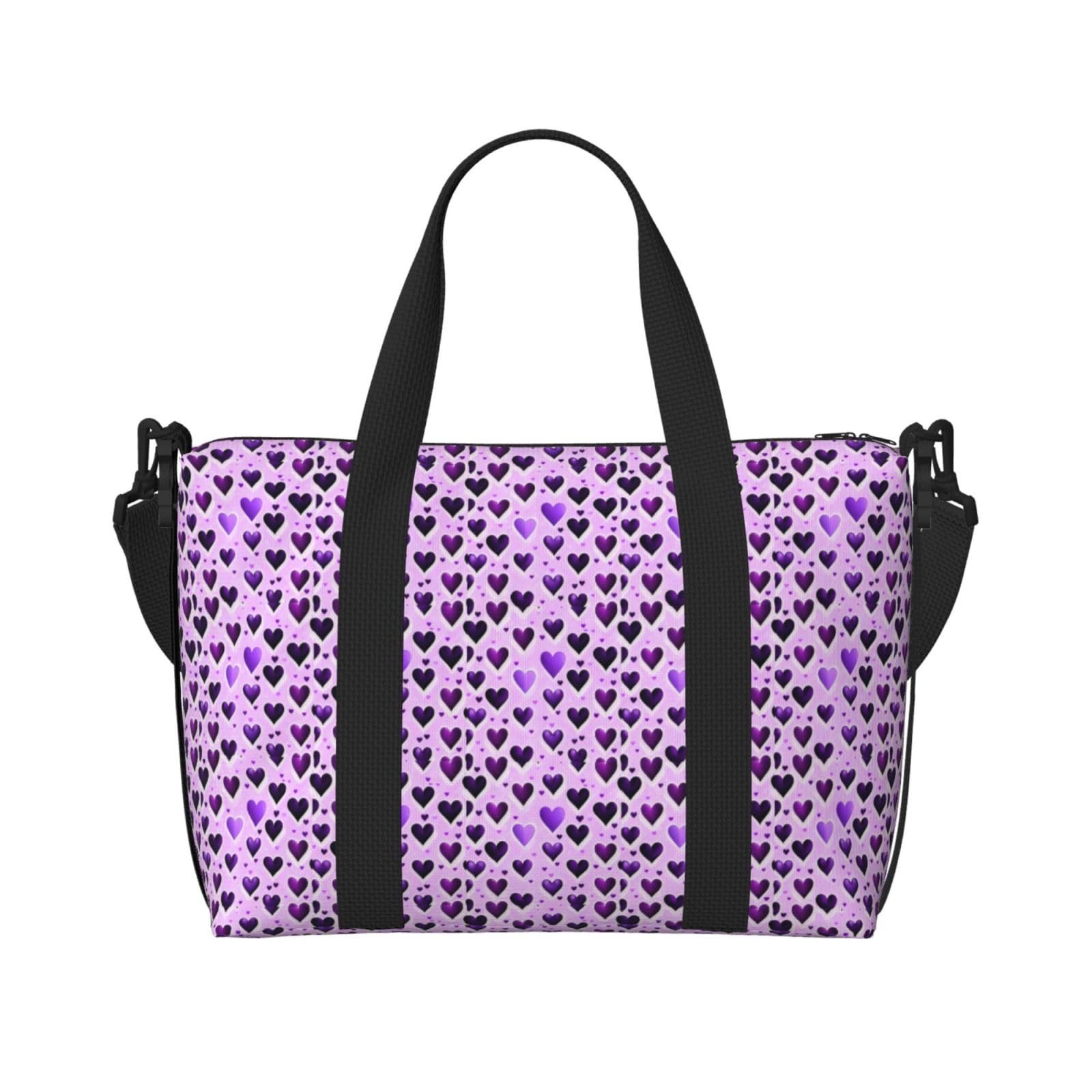 Sac à main de voyage léger violet résistant pour simplifier vos trajets