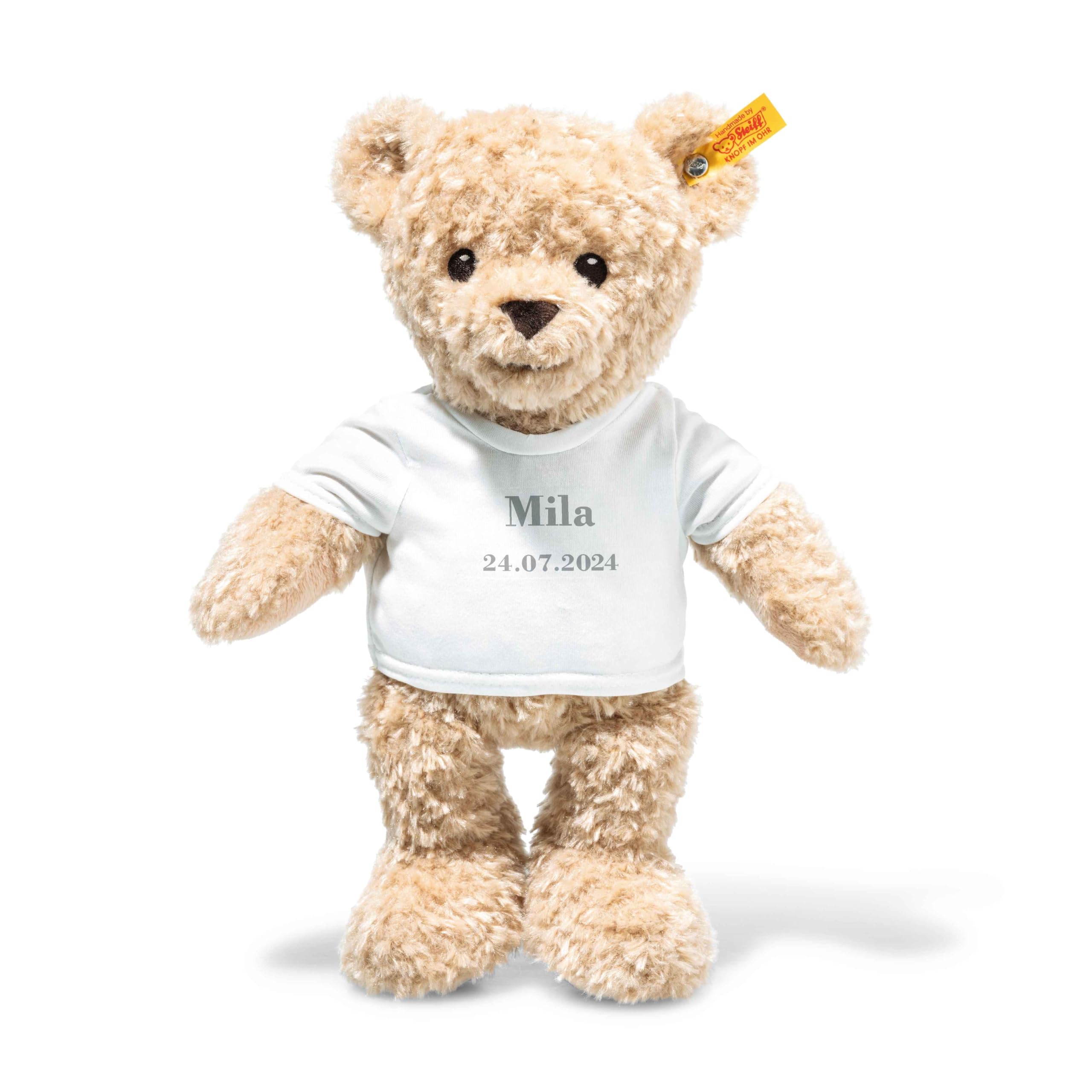 Steiff Bearzy Teddybeer beige 28 cm, knuffeldier teddybeer van pluche