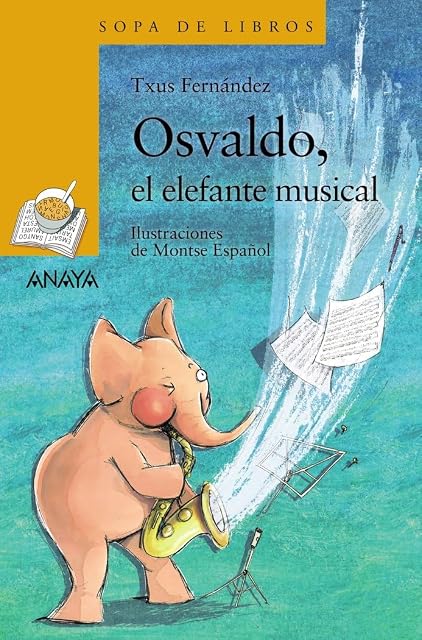 Portada de Osvaldo, el elefante musical