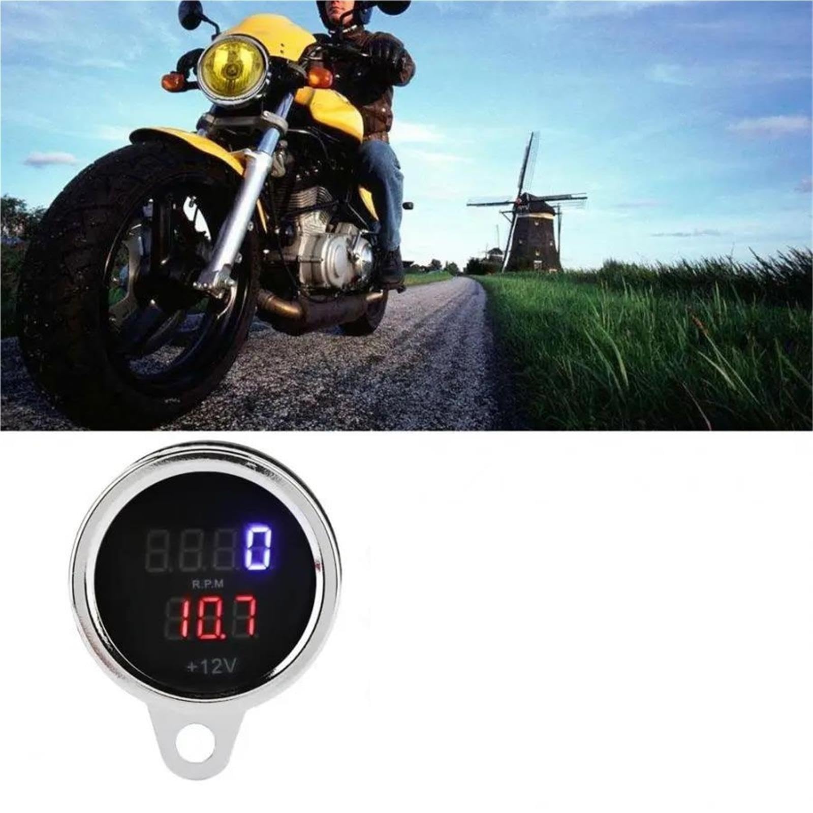 Medidor distancia moto Tacómetro Digital Para Motocicleta