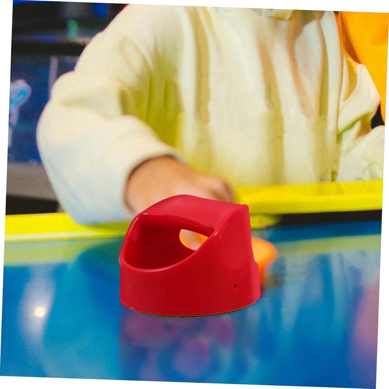 HEMOTON Ice Hockey Table Accessories Goal Handles Paddles Pucks Hockey Game Table Top Party Supplies
