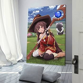 Amazon.co.jp: 絵画 このすば めぐみん ポスター プリントアート