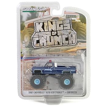 Amazon.com: Greenlight 1/64 1987 Chevrolet K20 Scottsdale