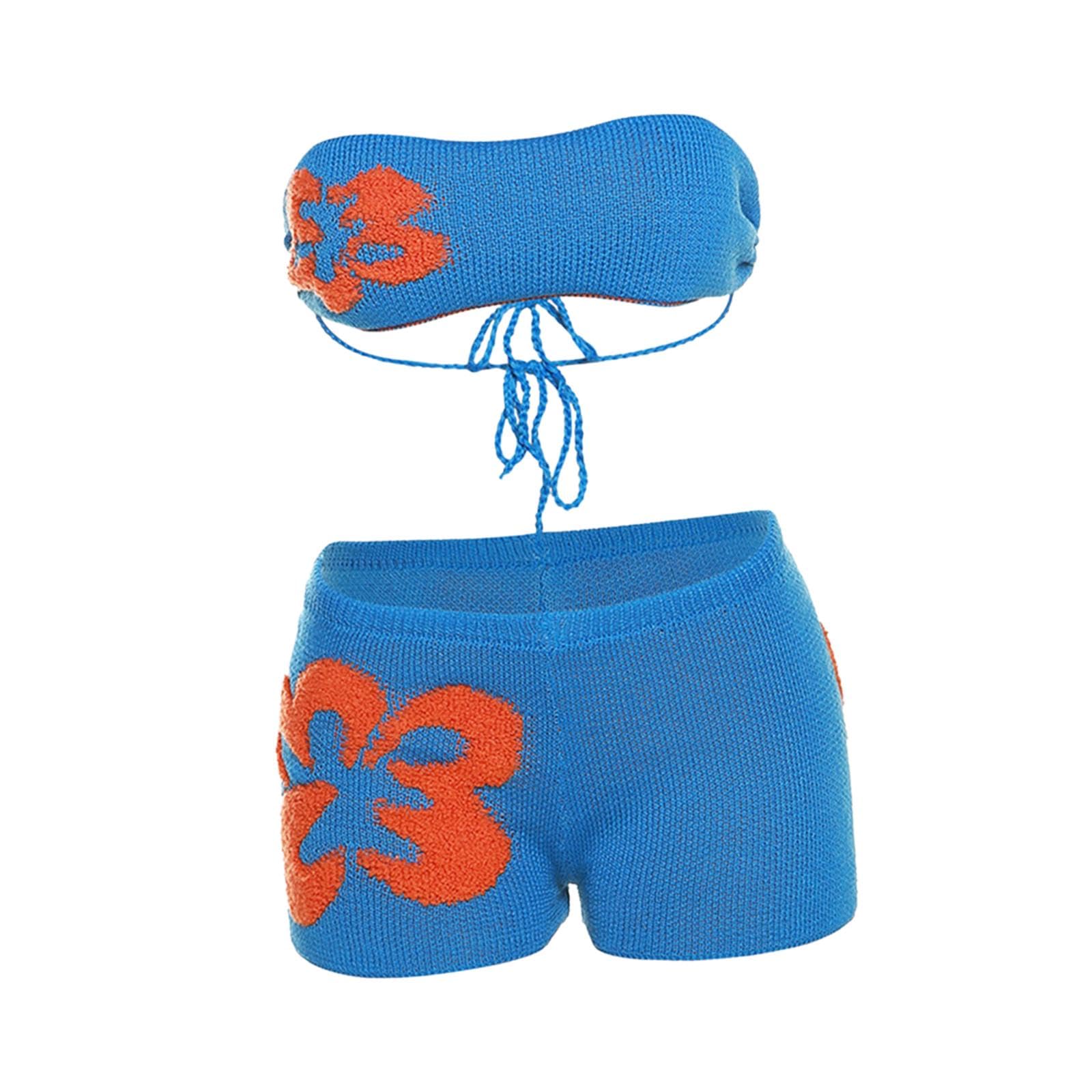 club bollywood VELURA 2Pcs Women Knitted Shorts Set Outfits Stylish Tube Crop Tops L|1 Women Swimsuit|Clothing, Shoes & Accessories|Clothing, Shoes & Accessories-picture-50