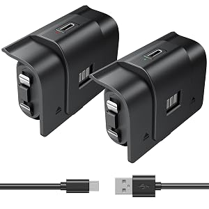 Rechargeable Xbox Controller Battery Pack 2 5H Full Charging 40H Playtime Play Charge Kit Compatible with Xbox Series