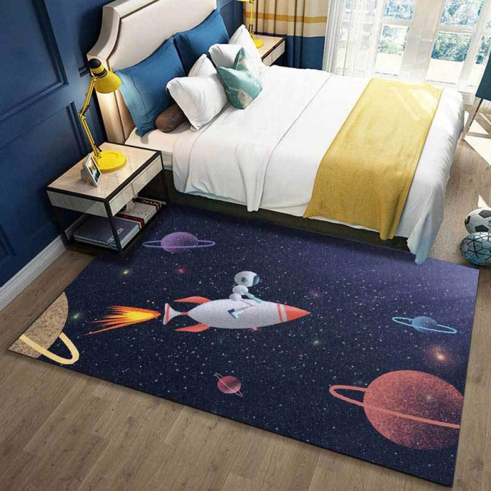 Tapis dessin animé mignon空间 isolation du sol froid pour chambre d'enfants 100X160