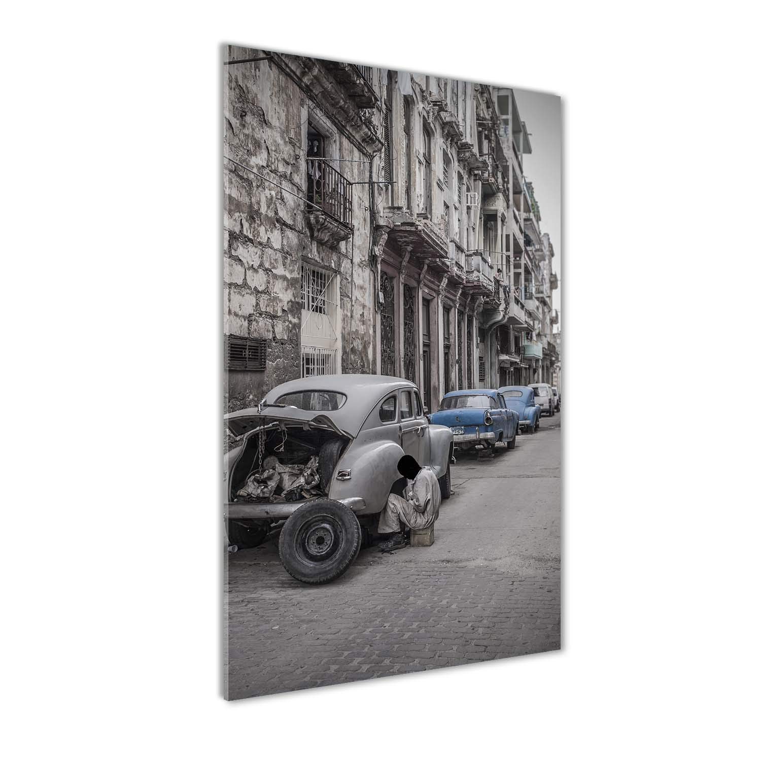 Impression sur verre de 50x100 cm étanche pour protection et décoration de crédence de cuisine