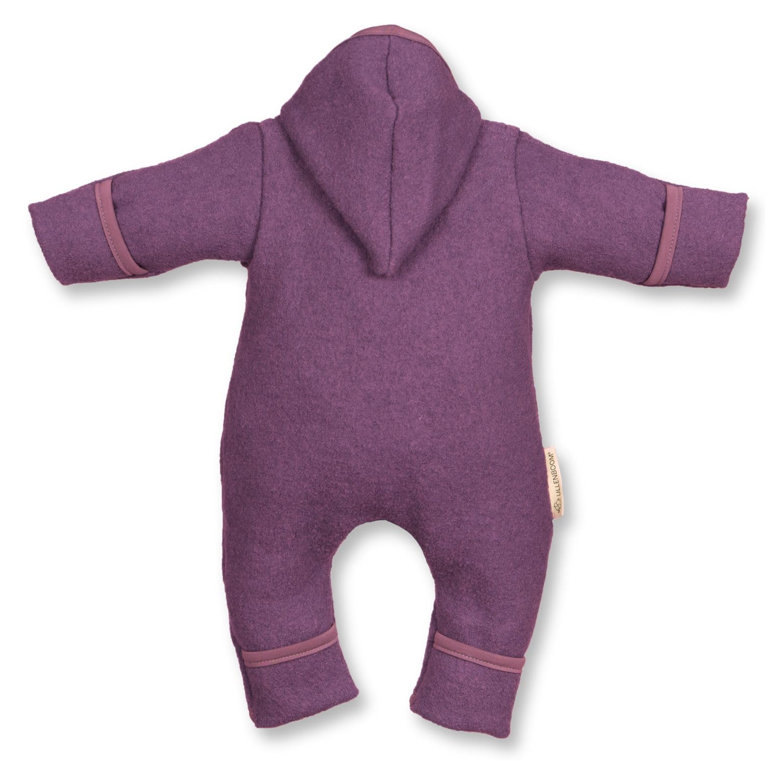 ULLENBOOM® Wollwalk Overall Baby - Walkoverall - Aus Schurwolle, 100% mulesingfrei - Overall für Baby bis Kleinkind - Ideal für Herbst und Winter
