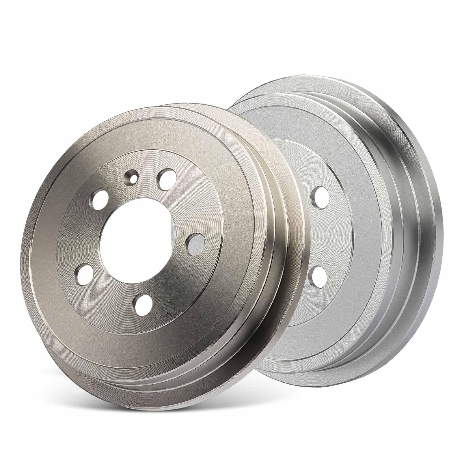 Frankberg 2x Bremstrommeln Kompatibel mit Polo 6C1 6R1 Fabia II 542 Polo 9A 9N Ibiza IV 6J5 6P1 Fabia III NJ3 Replace# 6Q0609617