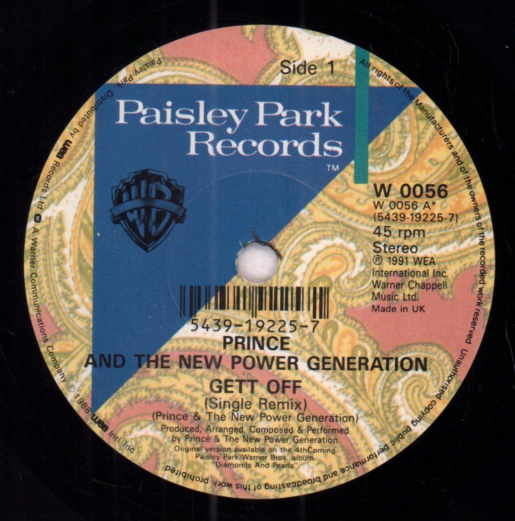 Prince - Gett Off - [7"]
