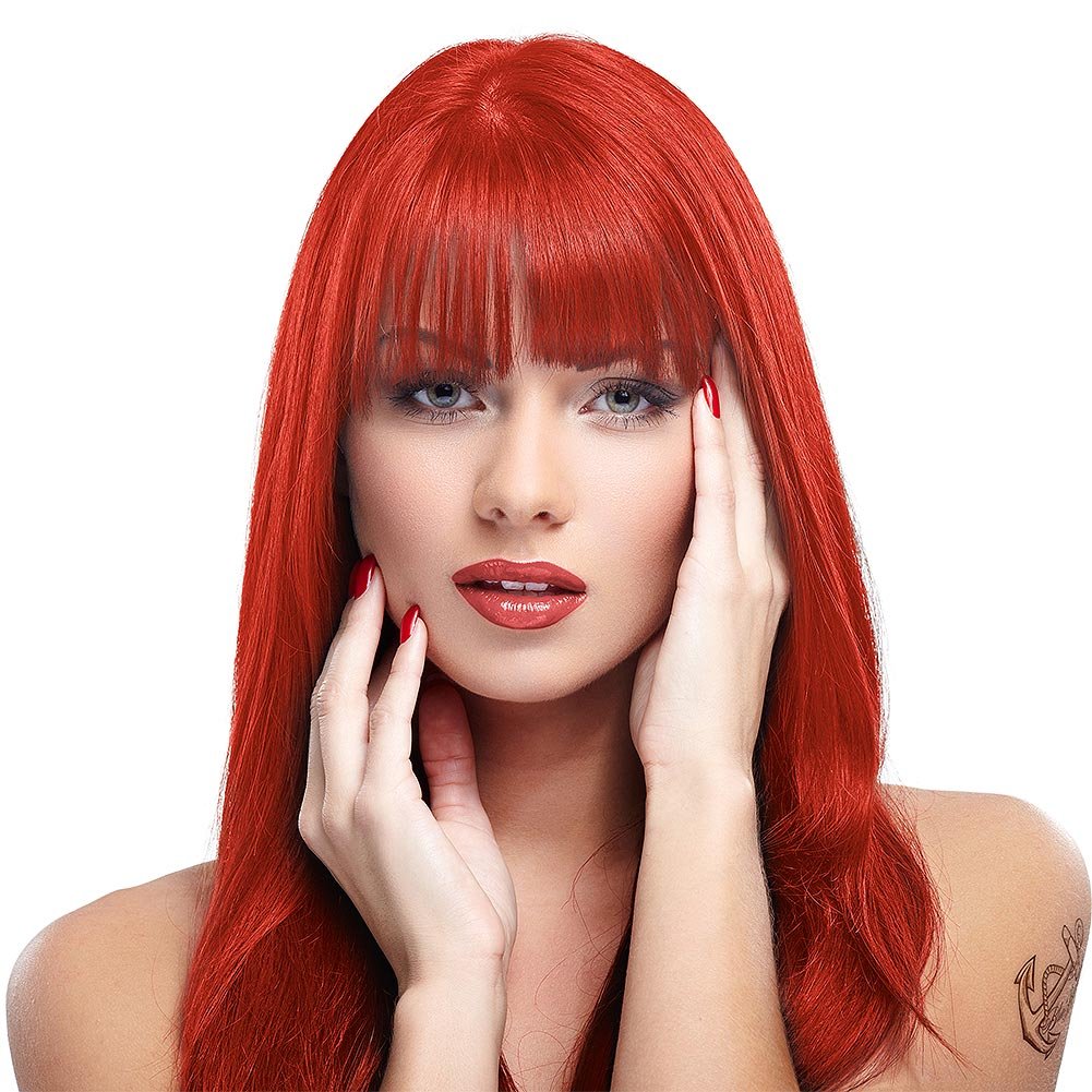 Tinte Fantasía Semipermanente Manic Panic Vampire Red 237 ml Compact by Design (certificación desarrollada por Amazon)