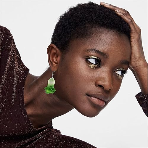 Miniatura 2 de MALOYANVE Aretes de verduras y frutas para mujeres y niñas, únicos, hechos a mano, divertidos, realistas, resina acrílica, lechuga, col, chile