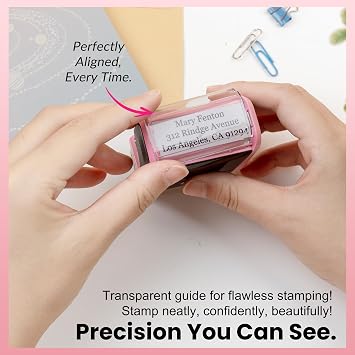 Custom Stamp, Custom Address Stamp - Text Only, Image Only or Text with Image (Small)