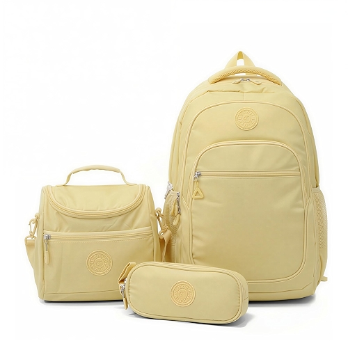 Kit Mochila Escolar Multiuso Premium - Lancheira Térmica e Estojo | Durabilidade, Estilo e Organização Imbatíveis - Amarelo Kit Mochila Escolar Multiuso Premium - Lancheira Térmica e Estojo | Durabilidade, Estilo e Organização Imbatíveis - Amarelo