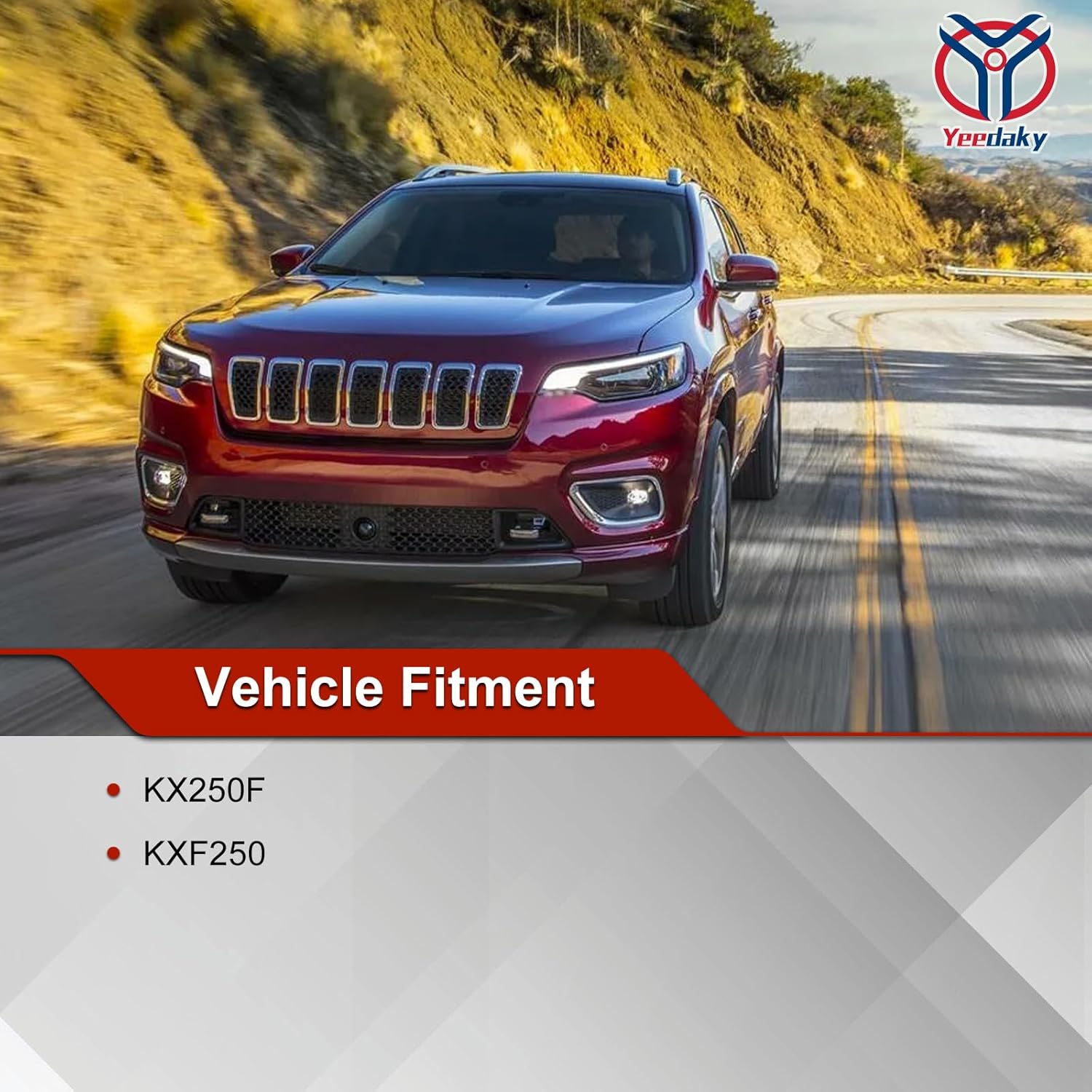 Cylinder Piston Rings Gaskets Kit for Kawasaki 2009-2016 STD 77mm Standard Bore Cylinder Aftermarket Automotive Parts Replacement OE#KX250F KXF250