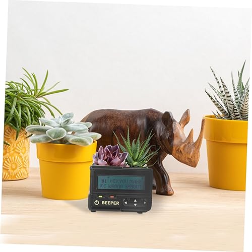 Miniatura 6 de Yardwe Regadera para plantas de interior, maceta de resina, maceta decorativa, accesorios de interior para escritorio, maceta de resina pequeña,