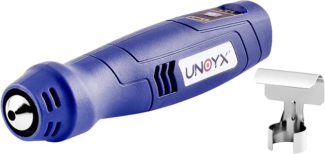 UNOYX Li-Ion Battery Powered Cordless Handheld Heat Gun Hot Air Gun Mini Heat Gun for Heat Shrink and Many Other Purposes
