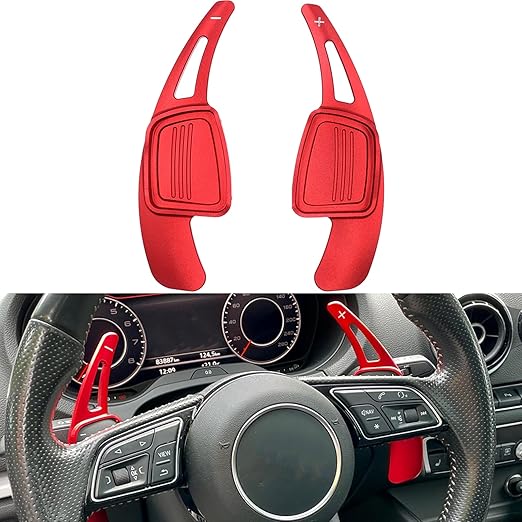 Para Ford Mustang 2015 2016 2017 2018 2019 Alumínio/fibra De Carbono Volante Shift Paddles Extensao Shifters Kit Engrenagem I4249403150