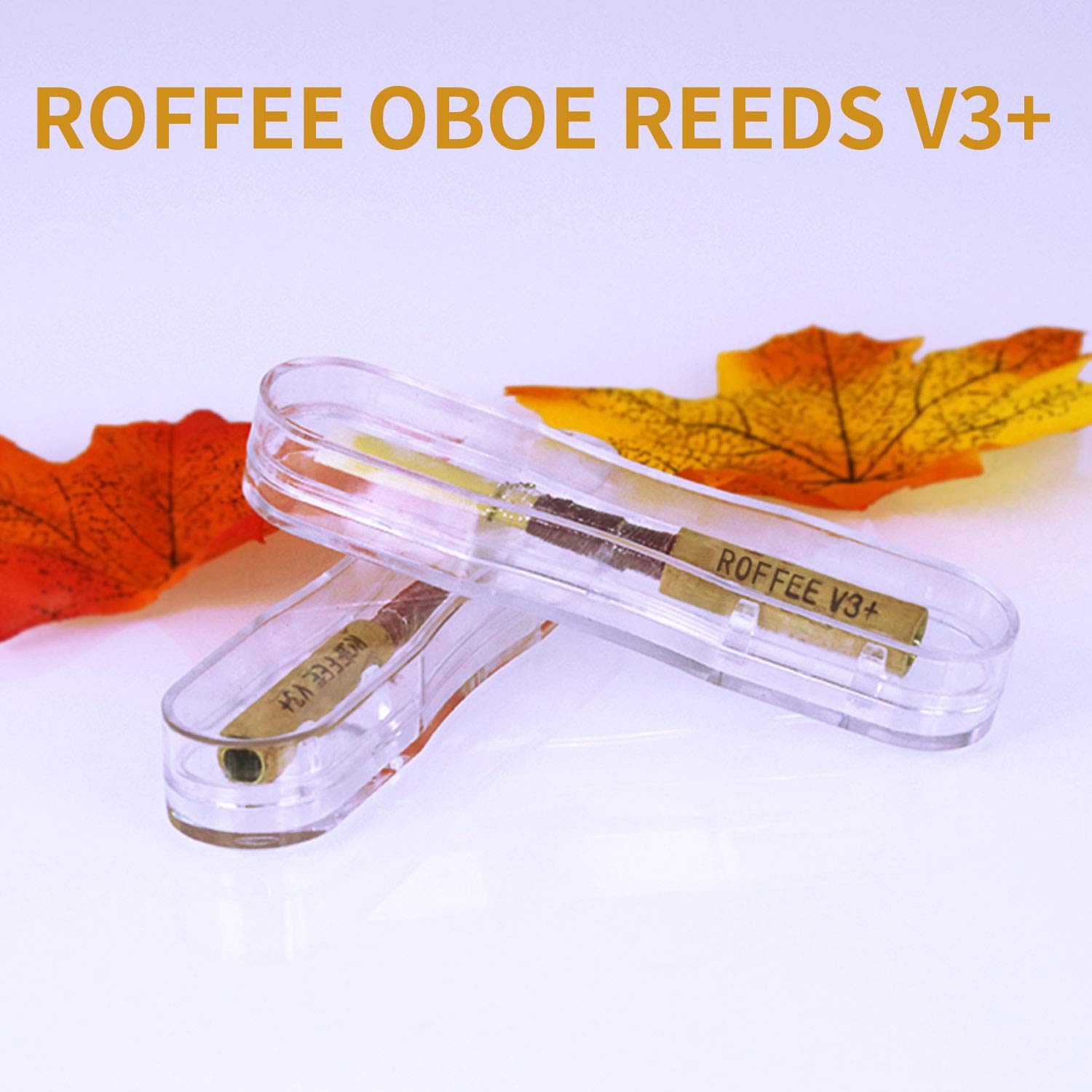1 pieza oboe hojas oboe cañas oboe escudo hoja V3+ modelo básico, suave